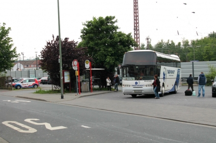 Osnabruck Bus Station at the Railway Station